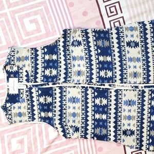 BCBG Long Sleeveless Vest, Size S